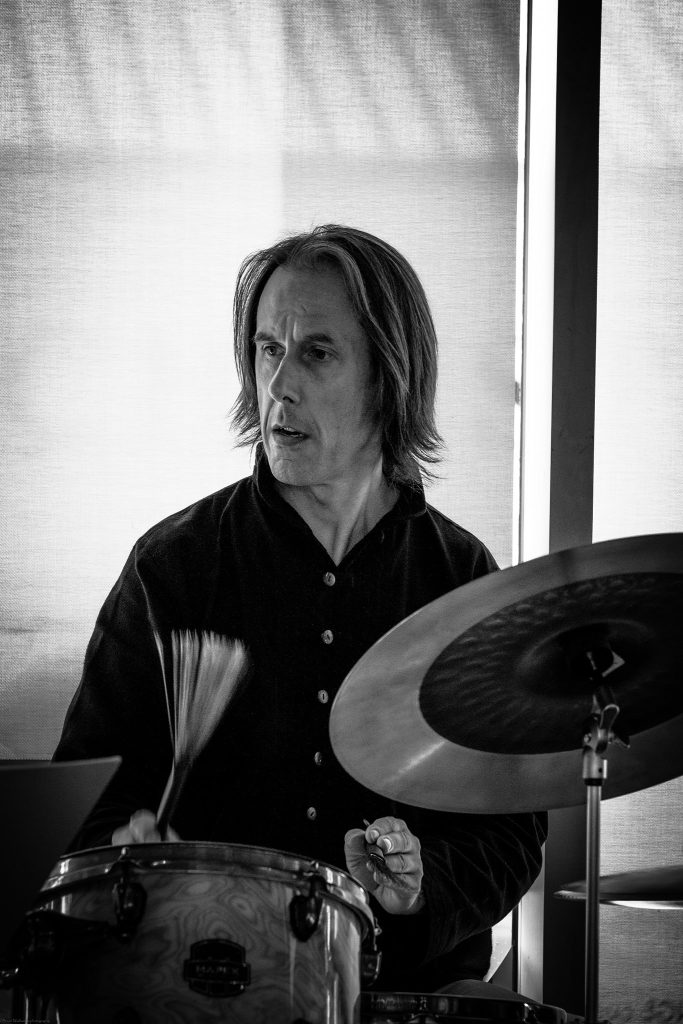 Lee Allatson: A drum teacher in Leicester, playing drums